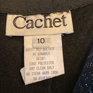 Cachet evening gown